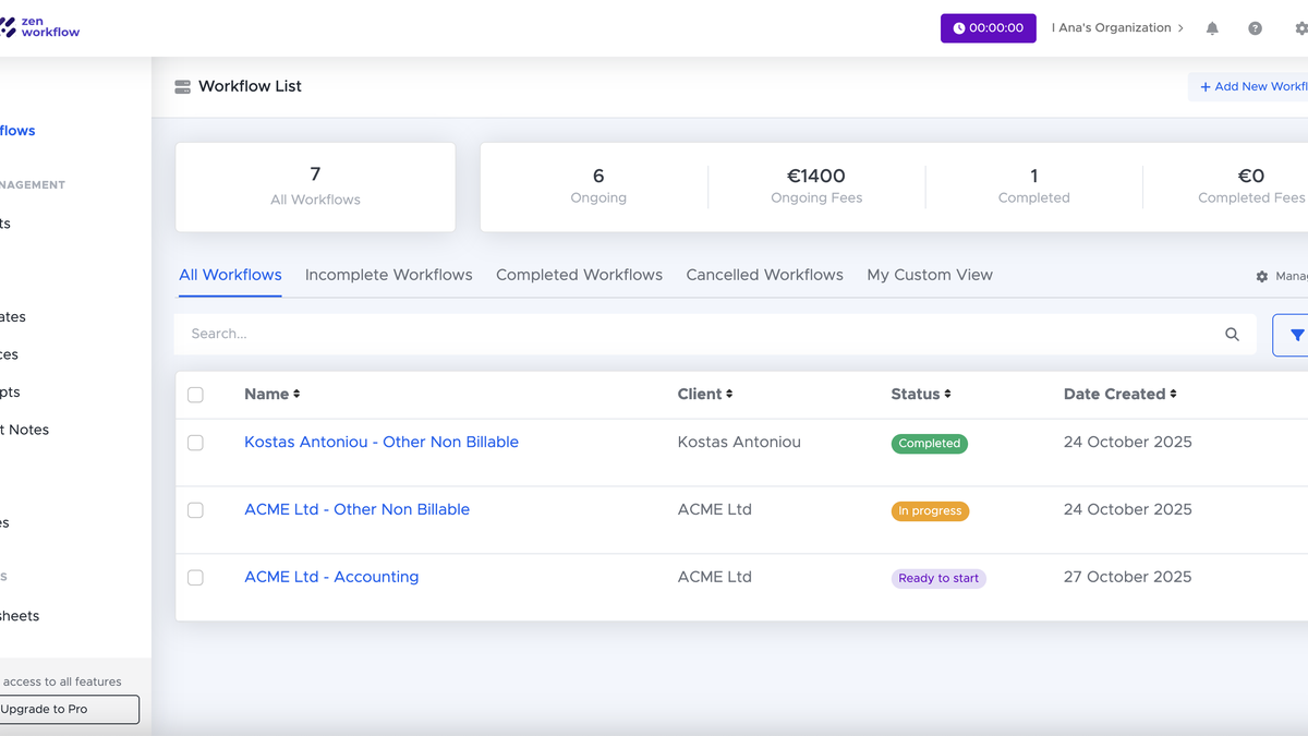 See Workflow in Action