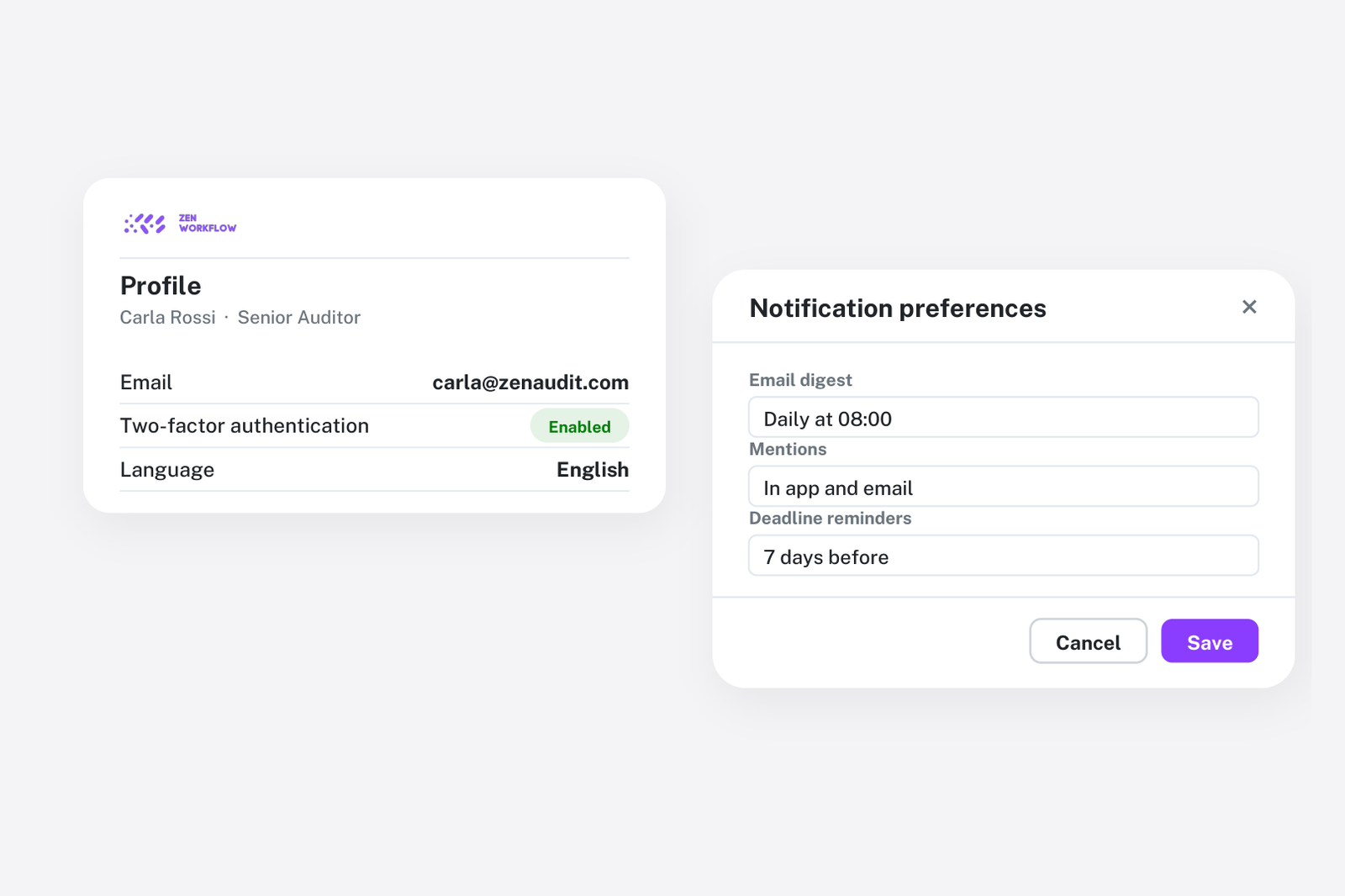 Blog cover: user profile and notification preferences (illustration)