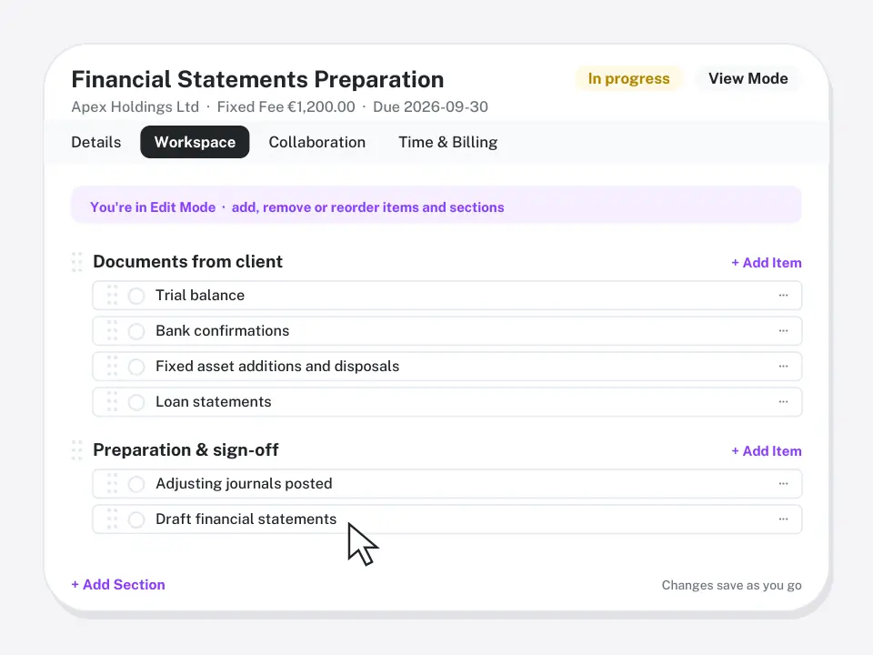 Manage every engagement with precision